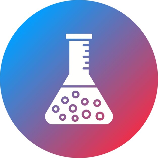 Flask icon vector image Can be used for Research and Science
