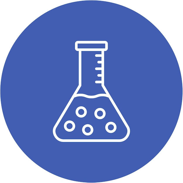 Flask Vector Illustration Style