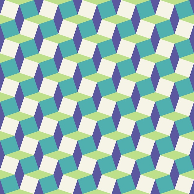 flat design geometric abstract tiles seamless pattern