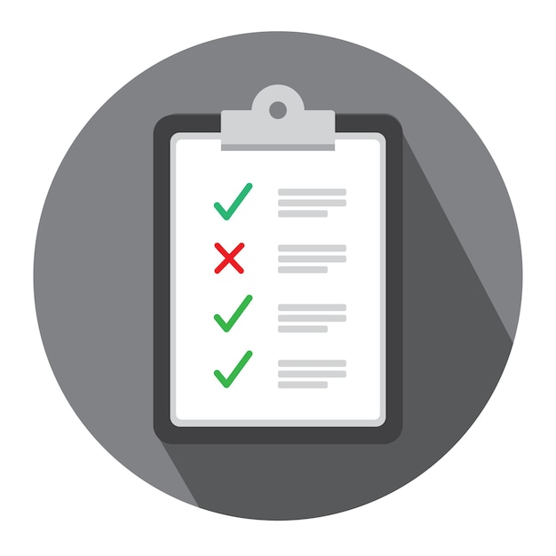Flat image markings on paper. vector graphics.