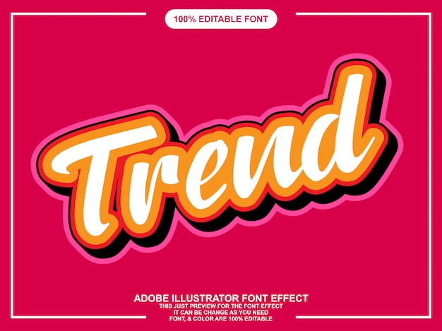 Flat trend script redigerbar fon effekt