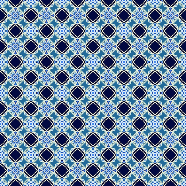 Flerfarget sømløst abstrakt mønster Bakgrunn og bakteppe Flerfarget Fargerik ornamental design Farget mosaikk ornamenter Vektor grafisk illustrasjon
