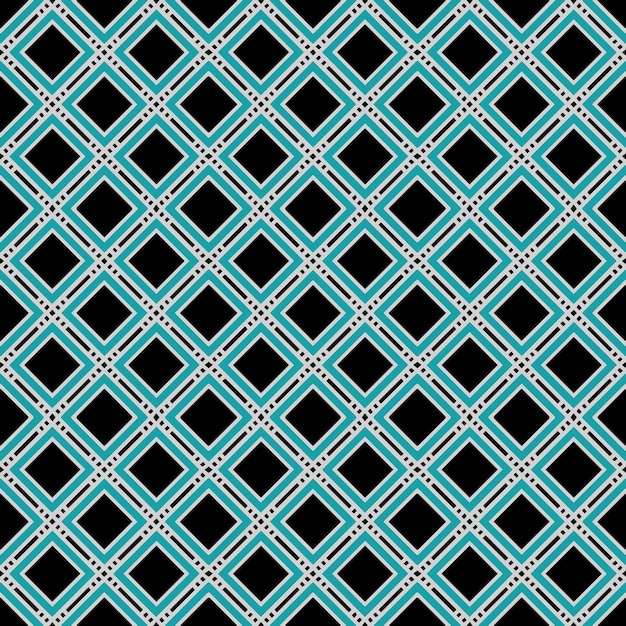 Flerfarget sømløst abstrakt mønster Bakgrunn og bakteppe Flerfarget Fargerik ornamental design Farget mosaikk ornamenter Vektor grafisk illustrasjon