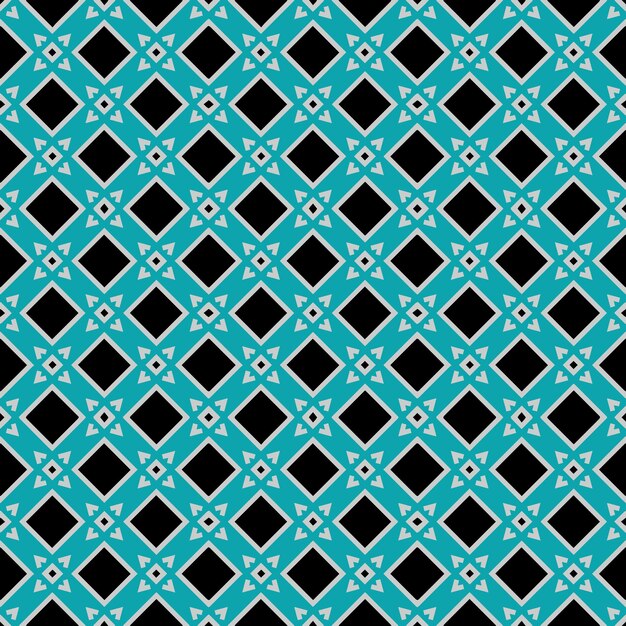 Flerfarget sømløst abstrakt mønster Bakgrunn og bakteppe Flerfarget Fargerik ornamental design Farget mosaikk ornamenter Vektor grafisk illustrasjon