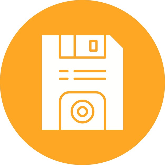 Floppy Disk icon vector image Can be used for Computer and Hardware