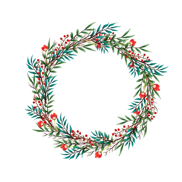 floral wreath, flower wreath