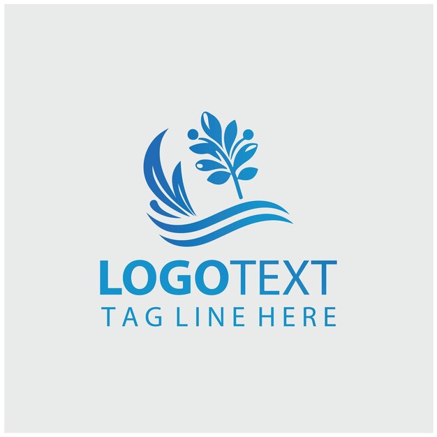 Flower Logo Vector Illustrations