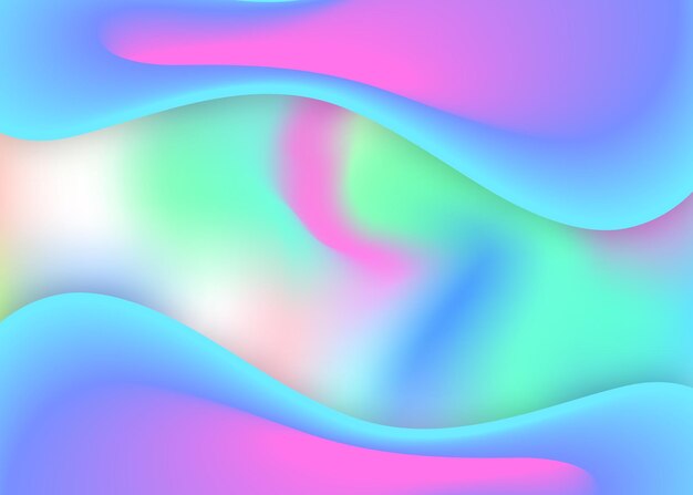 fluid background with liquid dynamic elements and shapes