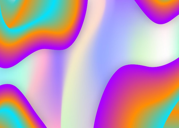 Fluid background with liquid dynamic elements and shapes