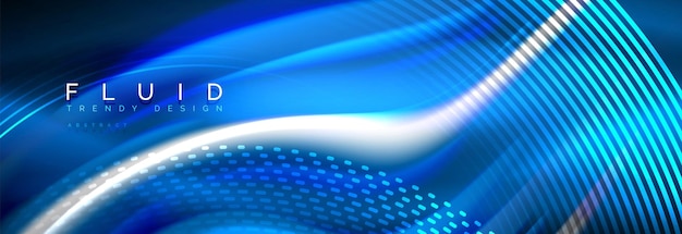fluid colors mixing glowing neon wave background holographic texture