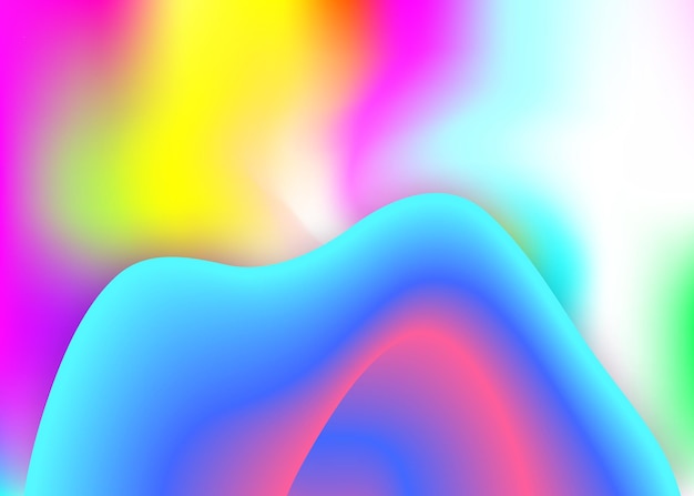 Fluid dynamic background with liquid shapes and elements