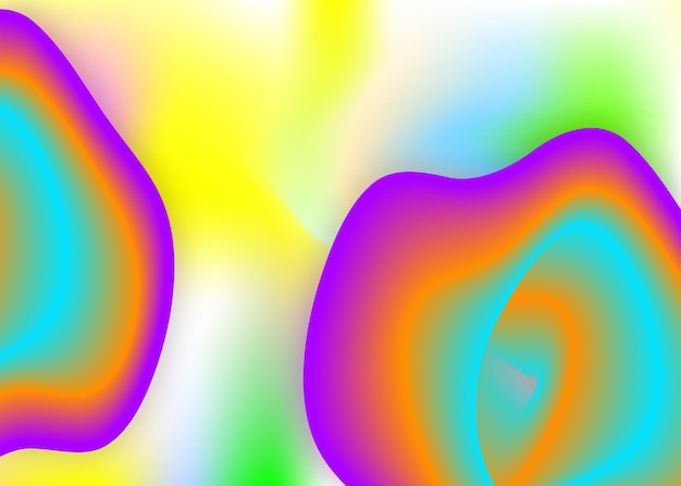 fluid dynamic background with liquid shapes and elements