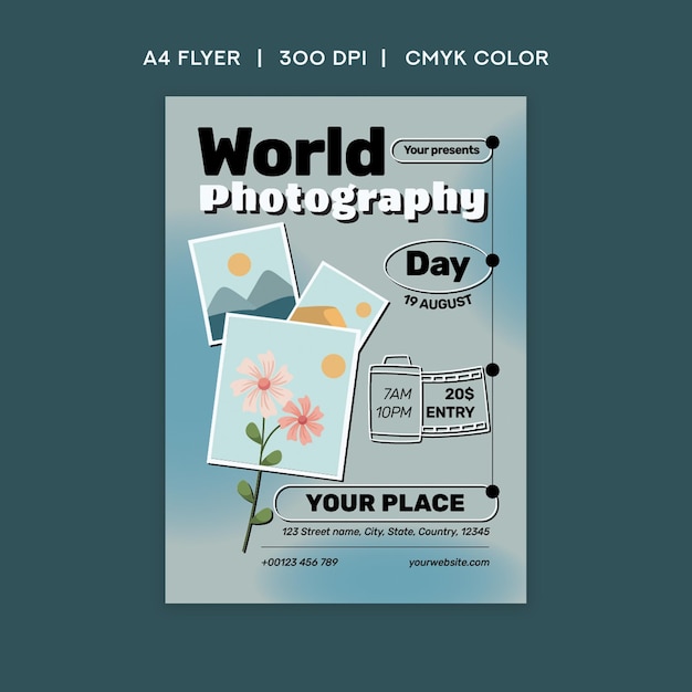 Flyer for Verdens fotograferingsdag