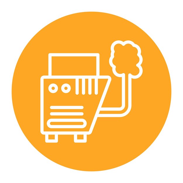 Fog Machine icon vector image Can be used for Water Park