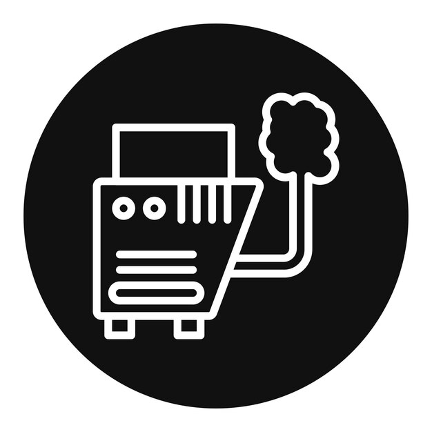 Fog Machine icon vector image Can be used for Water Park