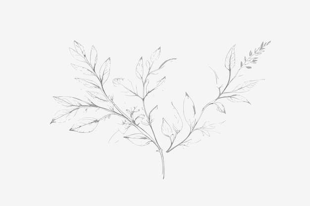 Free vector watercolor autumn illustration with mushrooms