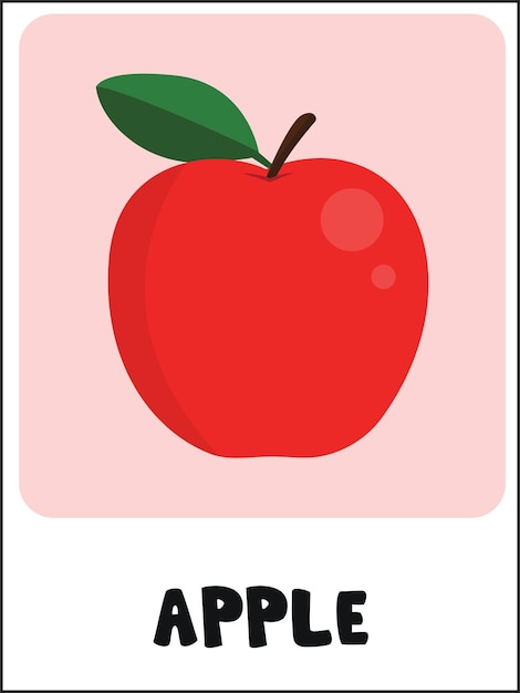 Fruits Flash Cards
