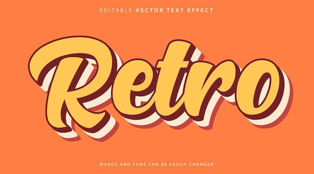 Fully Editable Text Effect Style