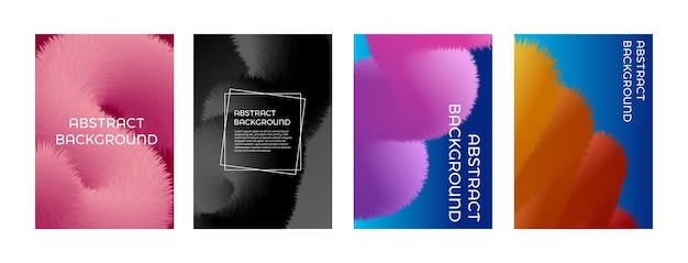 fur poster set