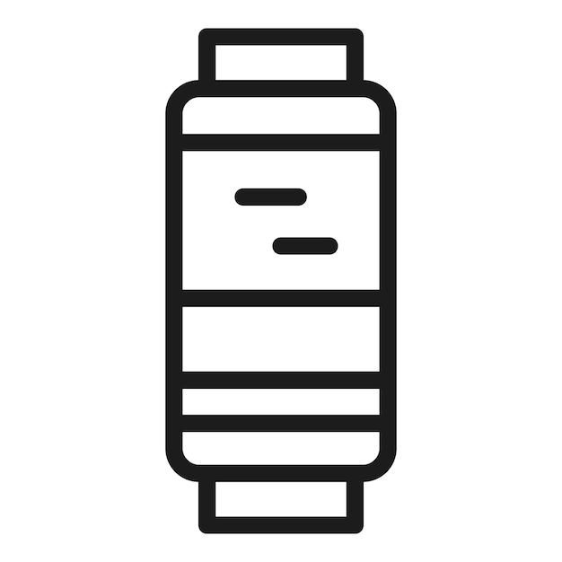 gadget tracker icon outline gadget tracker vector icon for web design isolated on white background