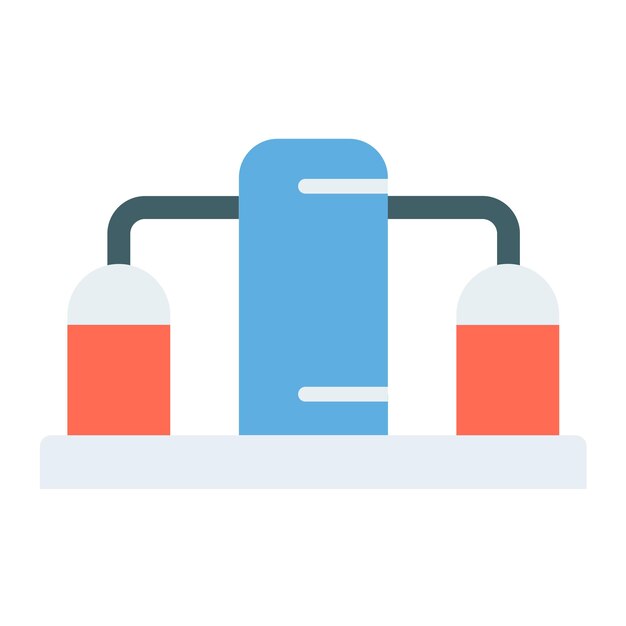 Gas Storage Icon Style