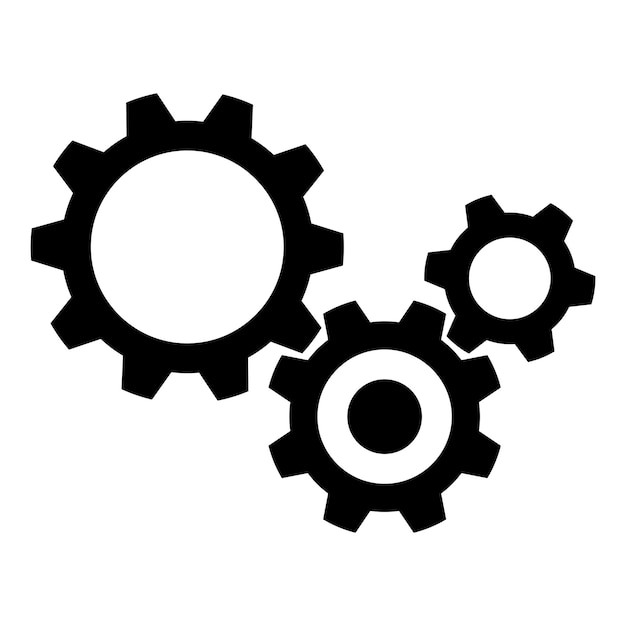 gear icon vector illustration design template
