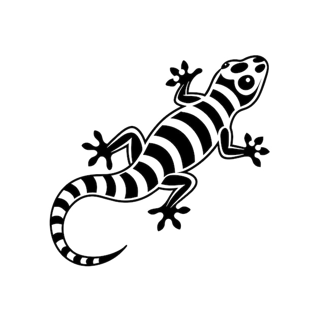 Gecko graphic vector EPS
