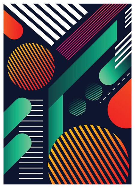 geometric abstract background