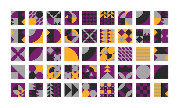geometric design element halftone graphic colorful shapes line vector shapes abstract background
