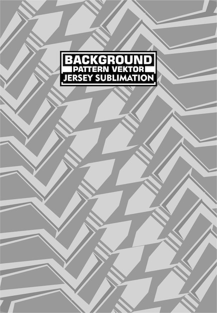 Geometric Jersey Sublimation Template in Gray Tones