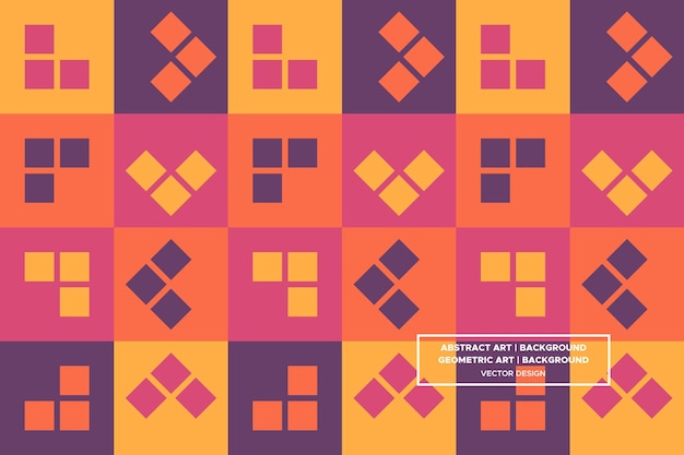 Geometric Pattern Geometric Background Abstract Background Website Design Elements Squares Orange
