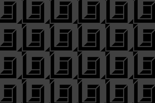 geometric seamless repetitive vector curvy waves pattern texture background vector graphic illustrat