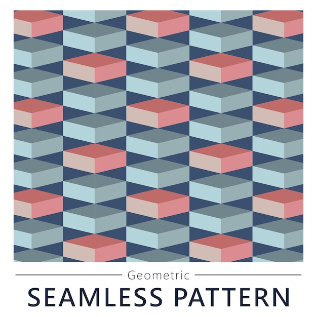 geometric seamless vector pattern n132