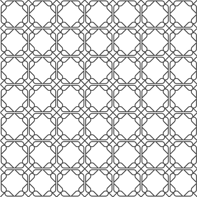 geometric simple seamless pattern in east style 