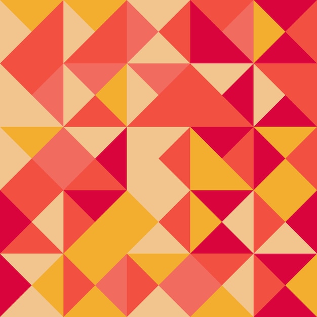 geometric triangle seamless pattern