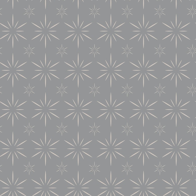 Geometrical vector seamless patterns on a gray background