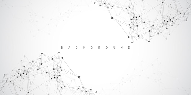 Global network connection concept Internet technology Vector illustration