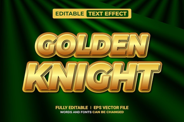 golden text style effect