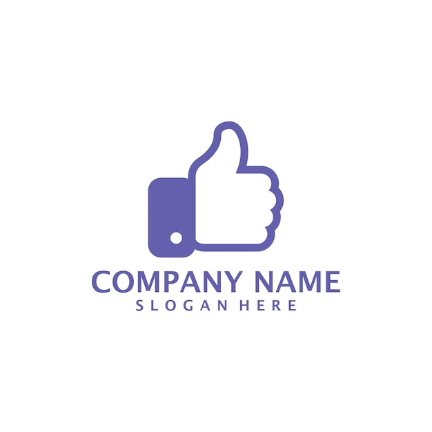 Good logo design vector Like logo design template concept