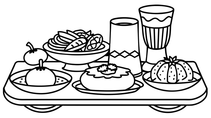 Vektor gourmet food vector graphics illustration eps source file format lossless scaling icon design