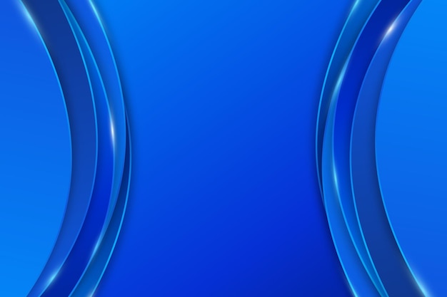 Gradient blue circle abstract background business background with blue circles frame design