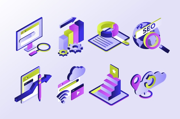 gradient data visualization design
