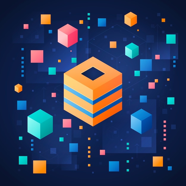 gradient data visualization design