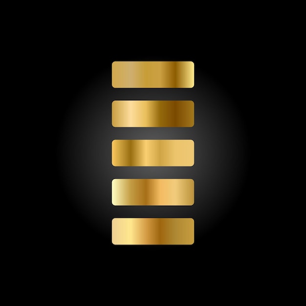 Gradient fargepalett med vektorelementer