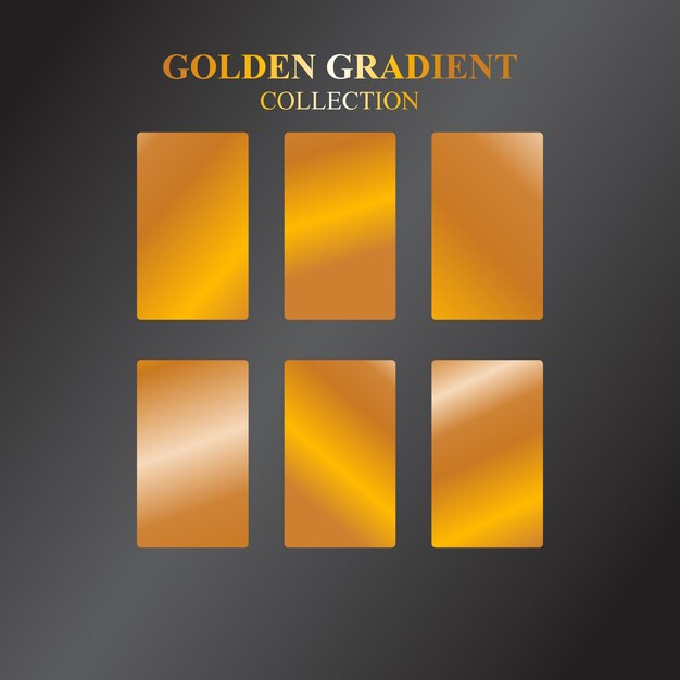 Gradient fargepalett med vektorelementer