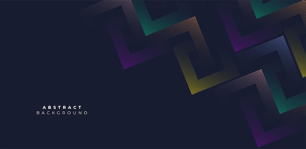 Gradient flytende Stock Line bølgende partikkel geometrisk abstrakt bakgrunn moderne futuristisk rektangel bølgende linjer mønster bakgrunnskonsept for vitenskap musikk cover nettside header banner