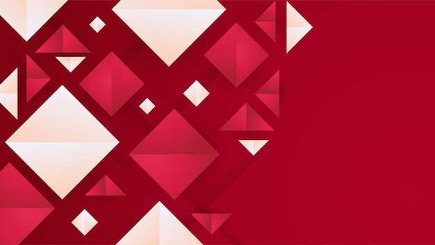 gradient red geometric abstract design background