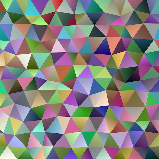 Gradient triangle background design