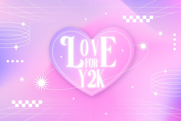 Gradient y2k background
