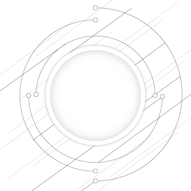 gray and white abstract technology background